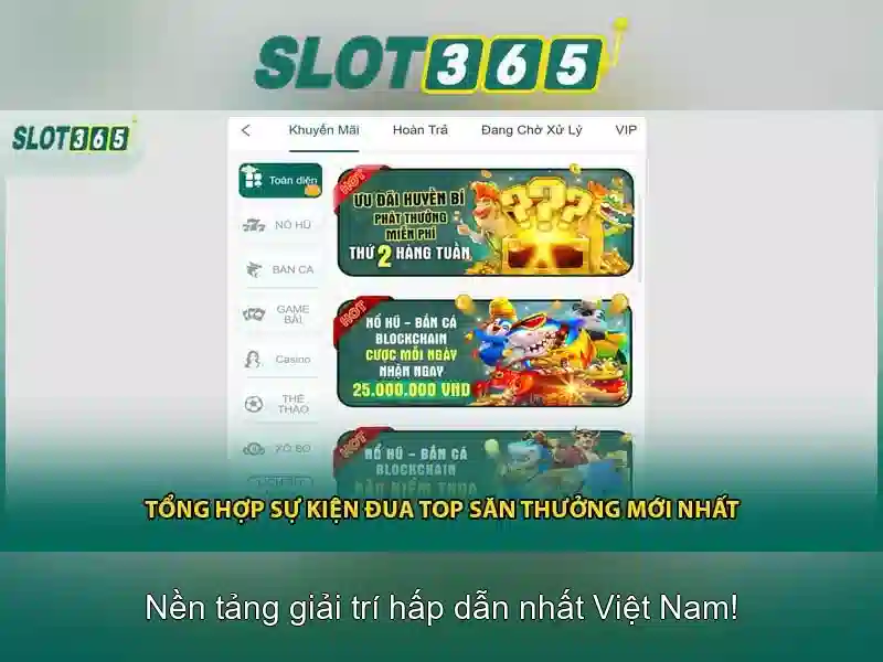 Trải nghiệm người dùng chất lượng cao trên Slot365