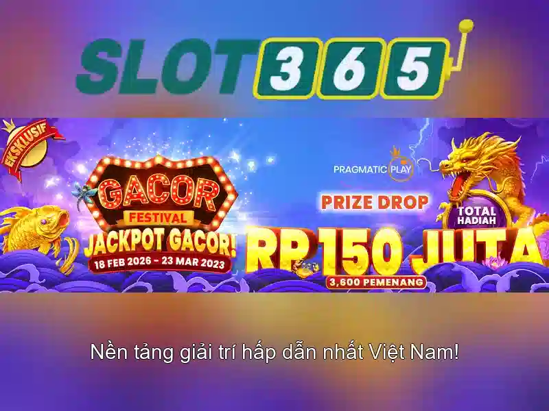 Slot365: Nền tảng máy đánh bạc trực tuyến đáng tin cậy