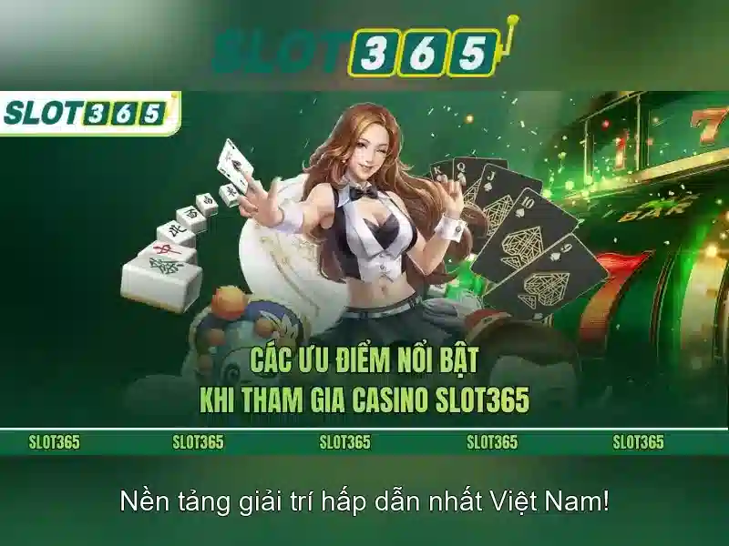 Slot365: Tổng quan về trò chơi slot trực tuyến và trải nghiệm người chơi