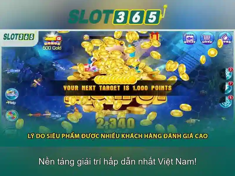 Trải nghiệm người chơi Slot365