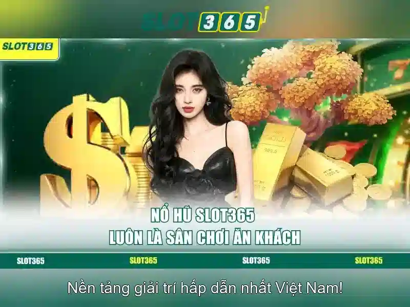 Slot365: Trải nghiệm thể loại trò chơi slots trực tuyến
